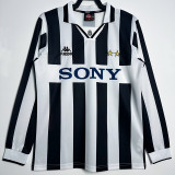 1995/1997 JUV Home Long Sleeve  Retro Soccer Jersey