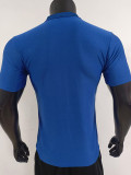 2025 Al Ahli Blue Player Version  Polo Shirt