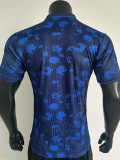 2025 England Blue Player Version  Polo Shirt