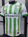 25/26 Atletico Nacional Home  Player Version Soccer Jersey（国民竞技、哥伦球队）