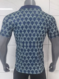 25/26  Portugal Pattern Blue  Training shirts