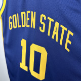 22/23 WARRIORS BUTLER III # 10 Royal Blue Flying Man Top Quality Hot Pressing NBA Jersey