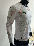 25/26 Portugal Away Long Sleeve Player Version Soccer Jersey