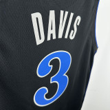 23/24 Dallas Mavericks DAVIS #3 Black City Edition Top Quality Hot Pressing NBA Jersey