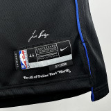 23/24 Dallas Mavericks DAVIS #3 Black City Edition Top Quality Hot Pressing NBA Jersey