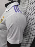 22/23 RMA Home  Player Version Soccer Jersey