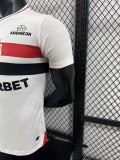 25/26 Sao Paulo  Home Player Version Soccer Jersey(胸前SUPERBET)