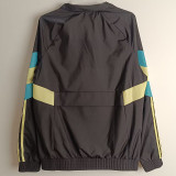 2025 JAMAICA Grey Black Windbreaker
