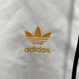 RMA White Retro Windbreaker