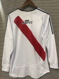 2006/2007 River Plate Home  Long Sleeve Retro Soccer Jersey