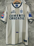 2001/2002 Pachuca Home Retro Soccer Jersey(Print all sponsors/全广告)