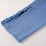 25/26 NJ Light Blue  Kids Jacket Tracksuit #12(童装)