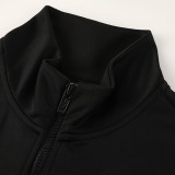 25/26 NJ Black  Kids Jacket Tracksuit #12(童装)
