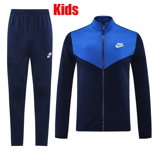 25/26 NJ Royal Blue  Kids Jacket Tracksuit #12(童装)