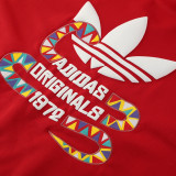 2025 AD Snake Year Commemorative Edition Red Hoodie Suit