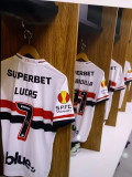 25/26 Sao Paulo  Home Fans Soccer Jersey(胸前SUPERBET)