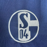 2010/2011 Schalke 04 Away Retro  Soccer Jersey