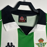1998/1999  Real Betis Home Retro Soccer Jersey