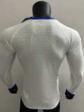 25/26  England Home Long Sleeve  Player Version Soccer Jersey带星
