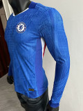 25/26 CHE Home Long Sleeve Player Version Soccer Jersey
