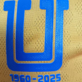 25/26 Tigres Home  Player Version Soccer Jersey