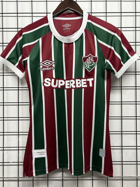 25/26 Fluminense Home Women Fans Soccer Jersey#女