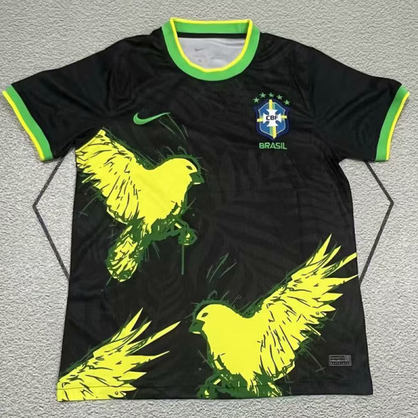 22/23 Brazil Black Heping Pigeon Edition  Fans Soccer Jersey