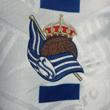 1994/1995 Real Sociedad  Home Retro Soccer Jersey