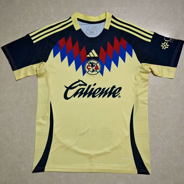 25/26 Club America Yellow  Fans Soccer Jersey