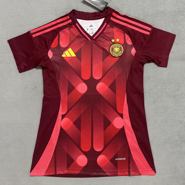 2025 Germany Away Women Soccer Jersey#带两星#女