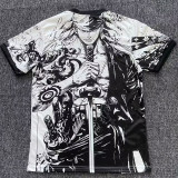 25/26 Japan Black and White Warrior Fans  Soccer Jersey