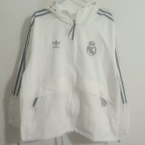 25/26  RMA White Hooded Windbreaker