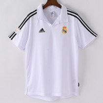 2001/2002 RMA Home Retro Soccer Jersey