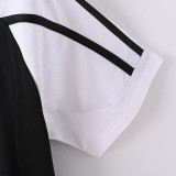 2001/2002 RMA Black Retro Soccer Jersey