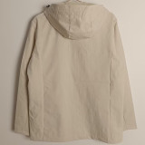 2025 Santos FC Khaki Hooded Windbreaker