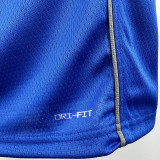 Dallas Mavericks CHRISTIE #00 Blue Top Quality Hot Pressing NBA Jersey