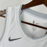 24/25 Dallas Mavericks CHRISTIE #00 White City Edition Top Quality Hot Pressing NBA Jersey