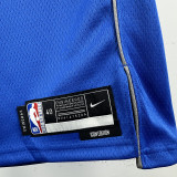 Dallas Mavericks CHRISTIE #00 Blue Top Quality Hot Pressing NBA Jersey