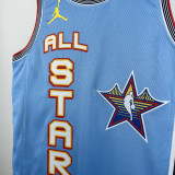 24/25 ALL-STAR TATUM # 0 Light  Blue Top Quality Hot Pressing NBA Jersey