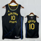 24/25 WARRIORS BUTL ER III # 10 Black Flying Man Top Quality Hot Pressing NBA Jersey