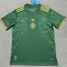 25/26 Mexico Golden Cup Edition Green (Embroidery seal) Fans Soccer Jersey(刺绣章）