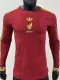 25/26 Mexico Golden Cup Red Player Version  Long Sleeve Soccer Jersey
