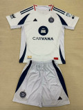 25/26 Chicago Fire FC Away Kids Soccer Jersey(带章）