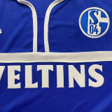 2000/2002 Schalke 04 Home  Retro  Soccer Jersey