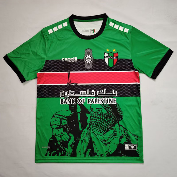 22/23 Palestino Deportivo Green Edition Fans Soccer Jersey