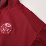 25/26 PSG Maroon  Jacket Tracksuit#01
