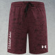 2025 RF-M570 Maroon  Cracked Digital Printed Casual Fitness Shorts