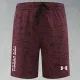 2025 RF-M570 Maroon  Cracked Digital Printed Casual Fitness Shorts
