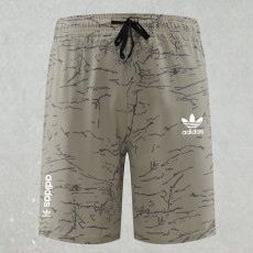 2025 RF-M556 AD khaki Cracked Digital Printed Casual Fitness Shorts#带三叶草