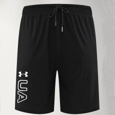 2025 RF-M668 Black Shan Jingping Casual Fitness Shorts#库带UA字黑色